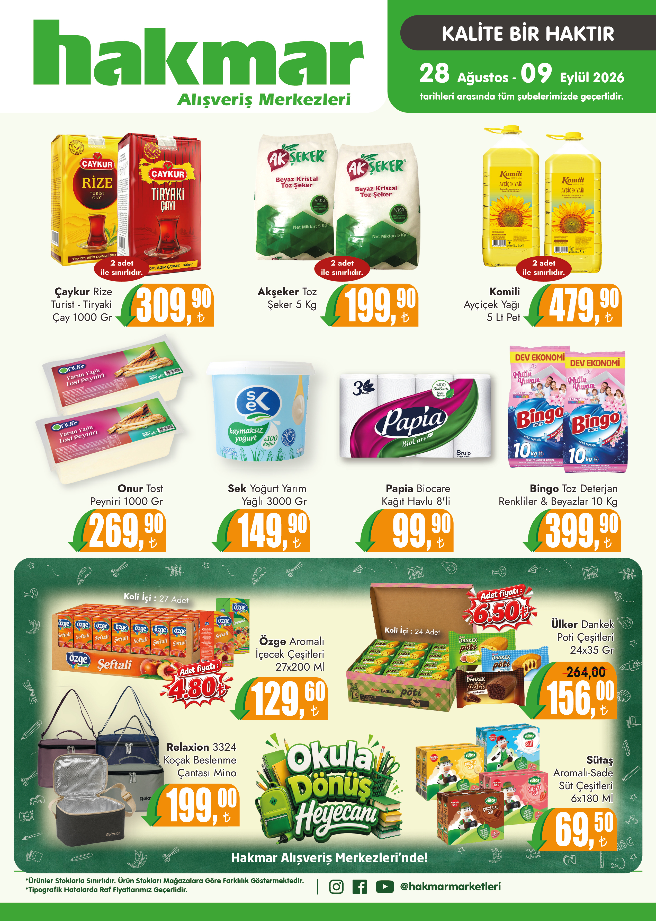 İndirim Bülteni – Hakmar Alışveriş Merkezi